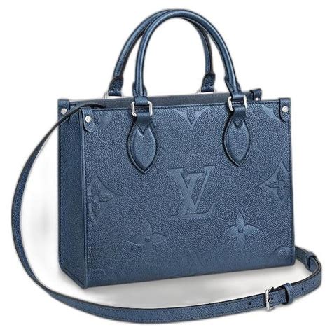 navy blue Lv bag